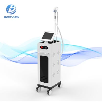 China Permanent Hair Removal Alexandrite Laser 755nm Diode Laser 808nm ND Yag Laser 1064nm Hair Removal Machine for sale