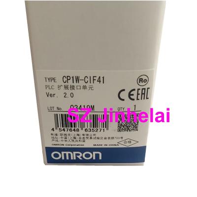 China New and Original OMRON CP1W-CIF41 Canbus CP1W-CIF41 PLC Expansion Interface Unit for sale