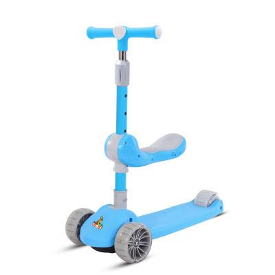 China Best Selling Plastic Scooter Kids Customized Foldable Color 3 Wheels Kick Scooter For Kids For Baby for sale