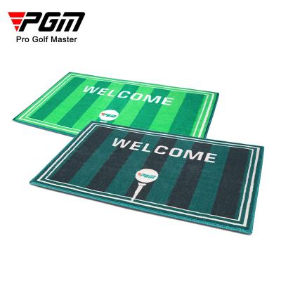 China Custom Velvet PGM DJD026 Velvet Door Mats For Home Velvet Door Mat With Non-slip Base for sale