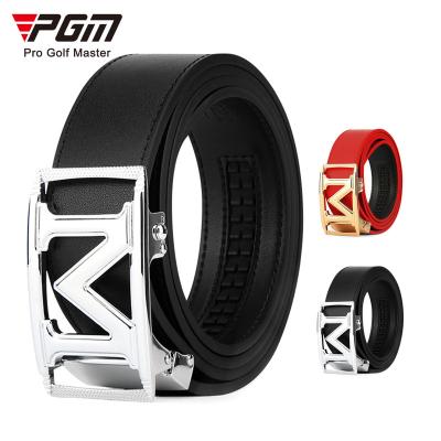 China ALLOY PGM PD015 Custom Leather Golf Belt Men Fashion Adjustable Golf Belt for sale