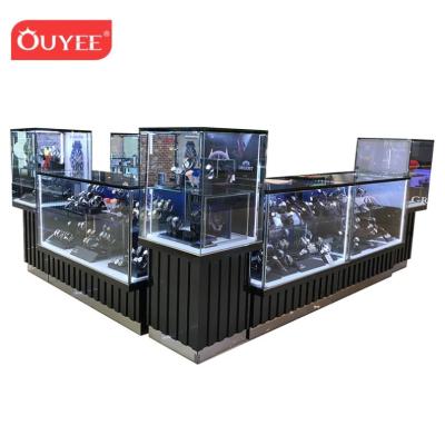 Chine Manufacturer china jewelry store best quality retail glass display case retail glass display case retail glass display case à vendre