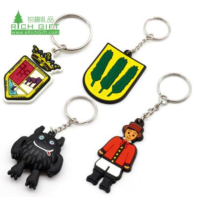 China Eco-Friendly 3d 2d PVC Sneaker Key Chain Eco-Friendly Professional Custom Shaped PVC Soft Auto Plastic Rubber Soft Silicon Key Chain PVC Key Chain for sale