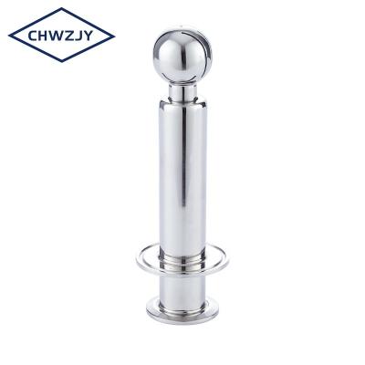 China JY Beer Sanitary Stainless Steel 360 Degree Flange CIP Rotary Jet Cleaning Ball for sale