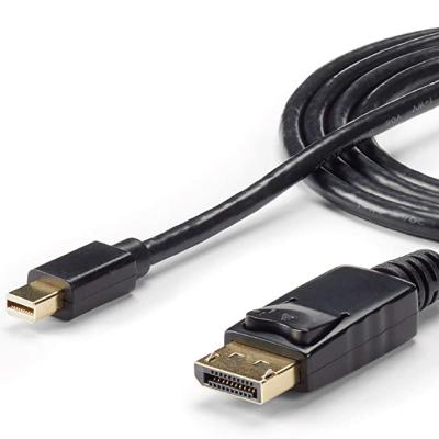 China COMPUTER 6ft Mini DisplayPort to DisplayPort Cable - M/M - mDP to DP 1.2 Adapter Cable for sale