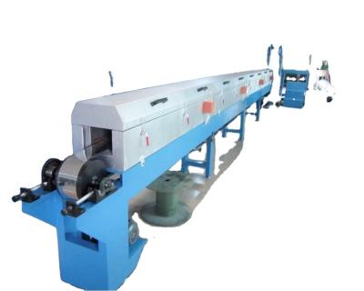 China Product Fiber Reinforce Horizontal Hose Pipe Silicone Extrusion Braiding Line High Quality for sale