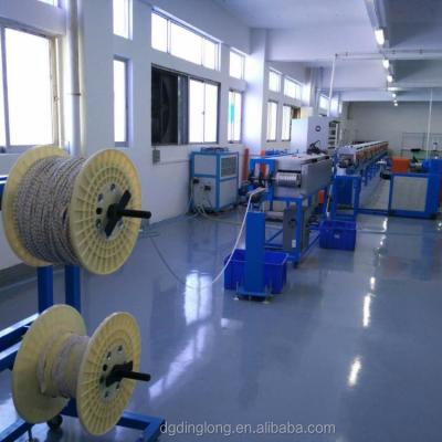 China Double Bar Color LED Light Strip Silicone Extrusion Line for sale