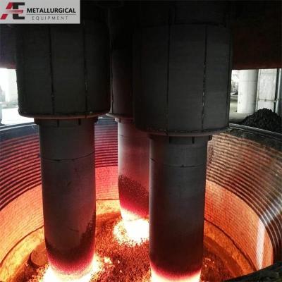 China Electric Submerged Arc Furnace 170kW Silicon Metal Melting Machine 100T for sale