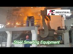 ladle refining furnace steel smelting furnace 10t-160t with accurate temperature control