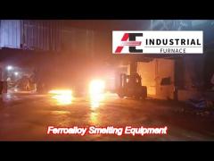 6300kva-33000kva saf furnace for metal silicon and ferrochrome production