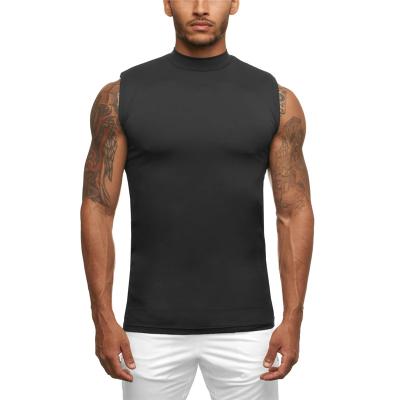 China High Quality QUICK DRY Custom Made Mens Workout O-Neck Cotton Tank Top Compression Sweat Vest for sale