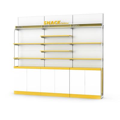 China Single Sided Deli Imported Supermarket Shelf Snacks Display Rack for sale