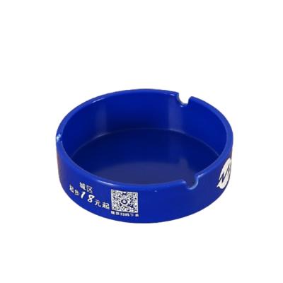 China Wholesale Hotel Home Restaurant Melamine Ashtray Around Cigarette Cigar Table Plastic Ash Tray Ash Tray for sale