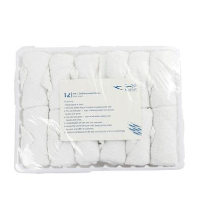 China Compressed Cotton Hot&Cold Disposable Portable Cooling Air-Flow Towel for sale