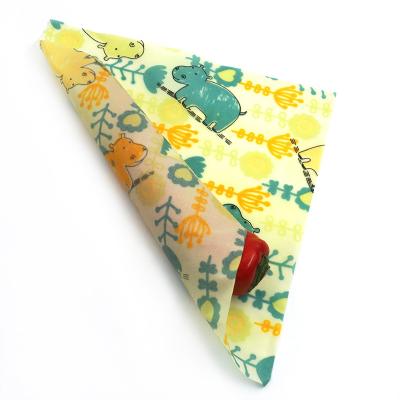 China Natural Eco Friendly Reusable Hotel & Resort Cotton Beeswax Organic Food Wraps for sale