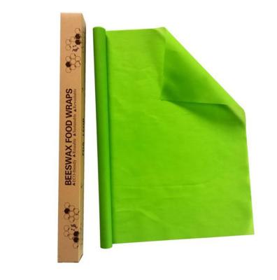 China Hotel and Resort Eco Friendly Reusable Organic Cotton Beeswax Food Wraps for sale