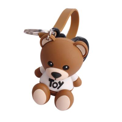 China Low Price Guaranteed OEM Quality 5*6cm Key Chain 3d Custom Rubber PVC for sale