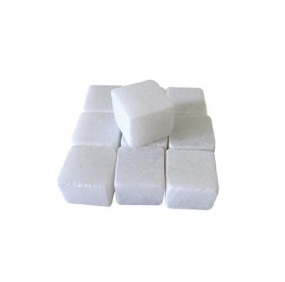 China Disposable whiskey wine stones cooling usable marble ice cubes for sale