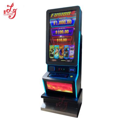 China 43 Inch Video Steel Fusion 4 Slot 5 In 1 43 Inch Vertical Touch Casino Ideck Buttons Gambling Games Machines For Sale for sale