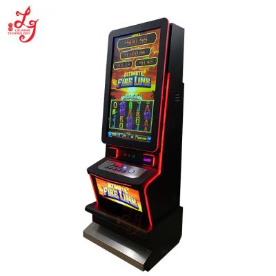 China Steel Casino 8 In 1 43 Inch Vertical Curved Touch Fire Link Ideck Buttons Video Slot Gambling Games Machines For Sale for sale