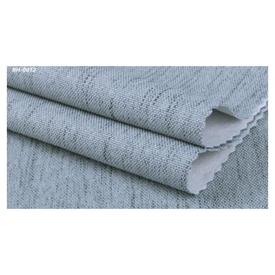 China Modern seamless waterproof and thick wall cloth cotton and hemp wall cloth villa wall paper home fabric decoration for sale