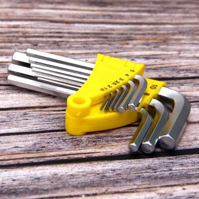 China Chrome Steel Vanadium Mini Hexagon Hex Allen Key Set Micro Tool Kit Wrench Screwdriver for sale