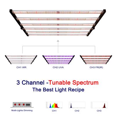 China RJ12 Port Dimming Koray 400w 450W Sf4000 Full Spectrum Panel Strategist Sf 4000 Board 4000W LM301B LM301H Led Grow Light Edge for sale