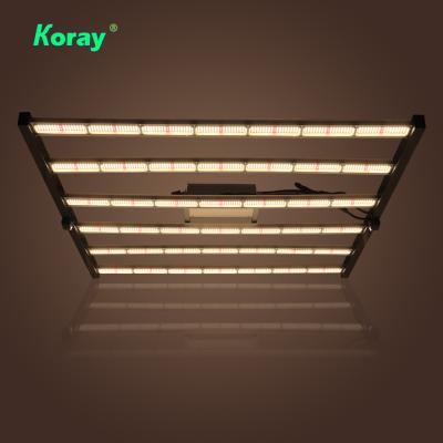 China Seed Starting Koray Spydrx Folding Samsung 301b LED Grow Light With Full Spectrum And 660nm High Efficiency for sale