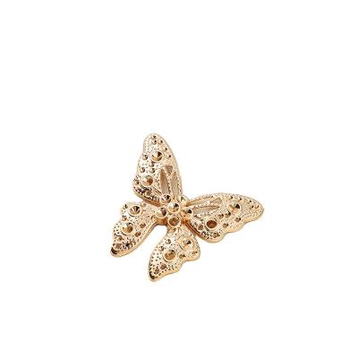 China 2022 New Eco-friendly Design Butterfly China Shoe Buckle Decorative Custom Shoe Uppers for sale