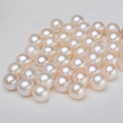 China Charming Natural Freshwater Pearl Charming Round Freshwater Pearl Round Pearl 4A Small Size Half A Pearl Luster for sale