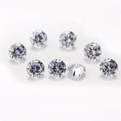 China Gemstone 2.0mm loose 5am 1.25mm 1.5mm game or fire color gemstone orange pink black white color Zircon for sale