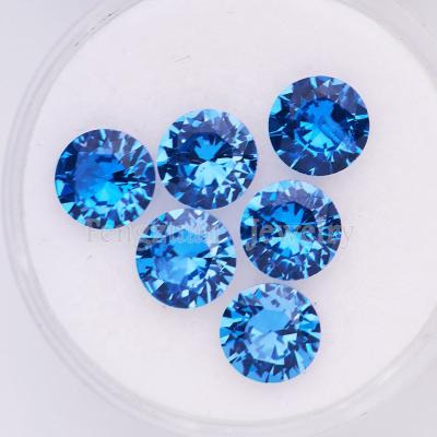 China High Quality Fire Resistance Synthetic Spinel 119 Color 7A Color Set Or Round Cut Loose Stone Spinels Jewelry Gemstones 0.8~12mm for sale