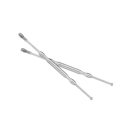 China Eco-friendly Curette Stick Wax Stainless Steel Earpick Ear Pick Cleaner Tool Remover for sale