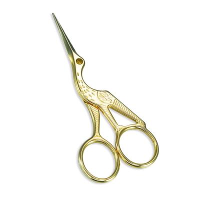 China Professional Beauty Salon Cuticle Manicure Pedicure Nail Curved Scissors 3.5