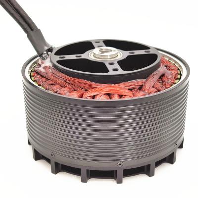 China IP54 Reacher Technology 13850 60nm 120v 40kv 20kw UAV Brushless Electric Motor 12kw for sale