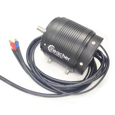 China D107L125S 48V 15KW High Torque D107L125S 48V 15KW High Torque Reacher Technology Water Cooling Inrunner BLDC Motor With Hall Sensor for sale