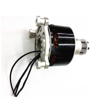 China 120v 50kw Customized Drip Proof Skateboard Hub High Torque Brushless DC Motor For UAV for sale