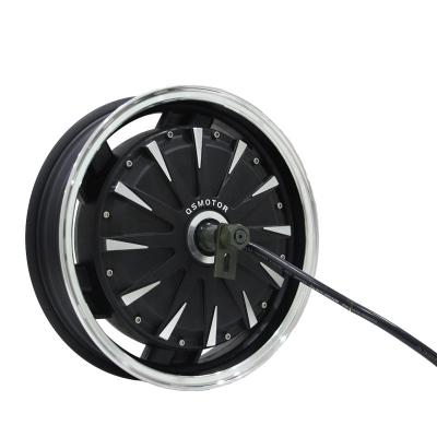 China IP54 14*3.5inch 5000W 260 45h V4 BLDC Wheel Electric Bicycle Wheel Hub Motor For Sale for sale