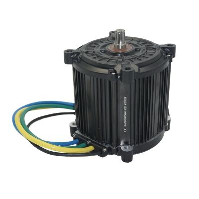 China Hot Sale Waterproof DC 4100rpm 72v 120v 8000w Qs Mid Drive Motor For E Bike for sale