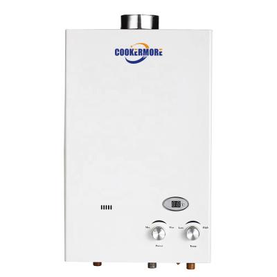 China Factory Price Balance 10L Outdoor Digital Type LPG Exhaust Water Heater for sale