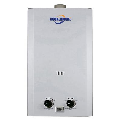 China Outdoor Digital Display Instant Adjust Temperature Gas Water Heater With Buttons for sale