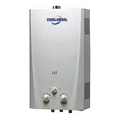 China Low Pressure 10L Outdoor Instant Forced Type Gas Water Heater For Shower Room for sale