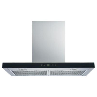 China RV New Design Super Slim Auto Cleran Stainless Steel Kitchen Chimney Range Hood for sale