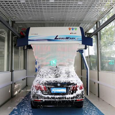 China Car Wash Leisu 360 Plus Automatic Car Wash Robot Machine PLC Car Wash Station Equipment Automatic Control System Best Quality With CE for sale