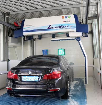 China Car Wash Vehicle In Bay Leisuwash Leibao 360 Robot Car Wash Machine Cleaning Car for sale