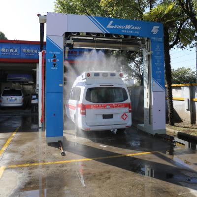 China Factory price high quality commercial car wash machine touchless seal LEISUWASH EG robotic car wash for large vehicle for sale