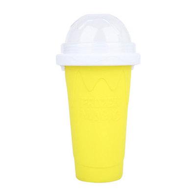 China Soggy Mug TIK TOK Pinch Cup Food Grade Frozen Magic Silicone Hairdressing Cup Four Color DIY Maker DIY Smoothie Cup for sale