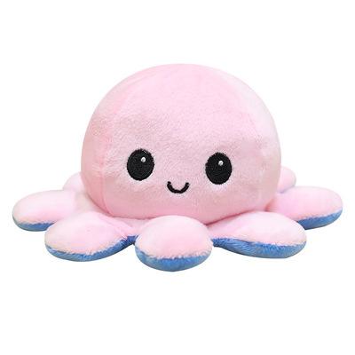 China Funny Angry Cute Doll Flip Octopus Plush Toys Double Sided Octopus Stuffed Plush Toy Octopus Doll en venta