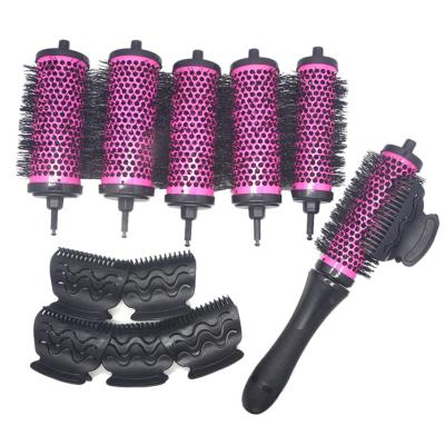 China Comb Household Aluminum Roller Curly Tube Hair With Head Changeable Hair Thermally Conductive Fluffy Stick for sale