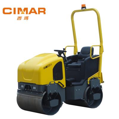 China Construction worksÂ   Road Roller Parts 1.2 Ton Vibrating Mini Road Roller Compactor for sale